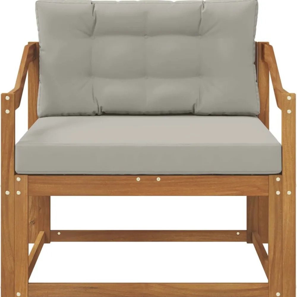 Buiten Midden Sofa Massief Acaciahout Naturel>vidaXL Hot