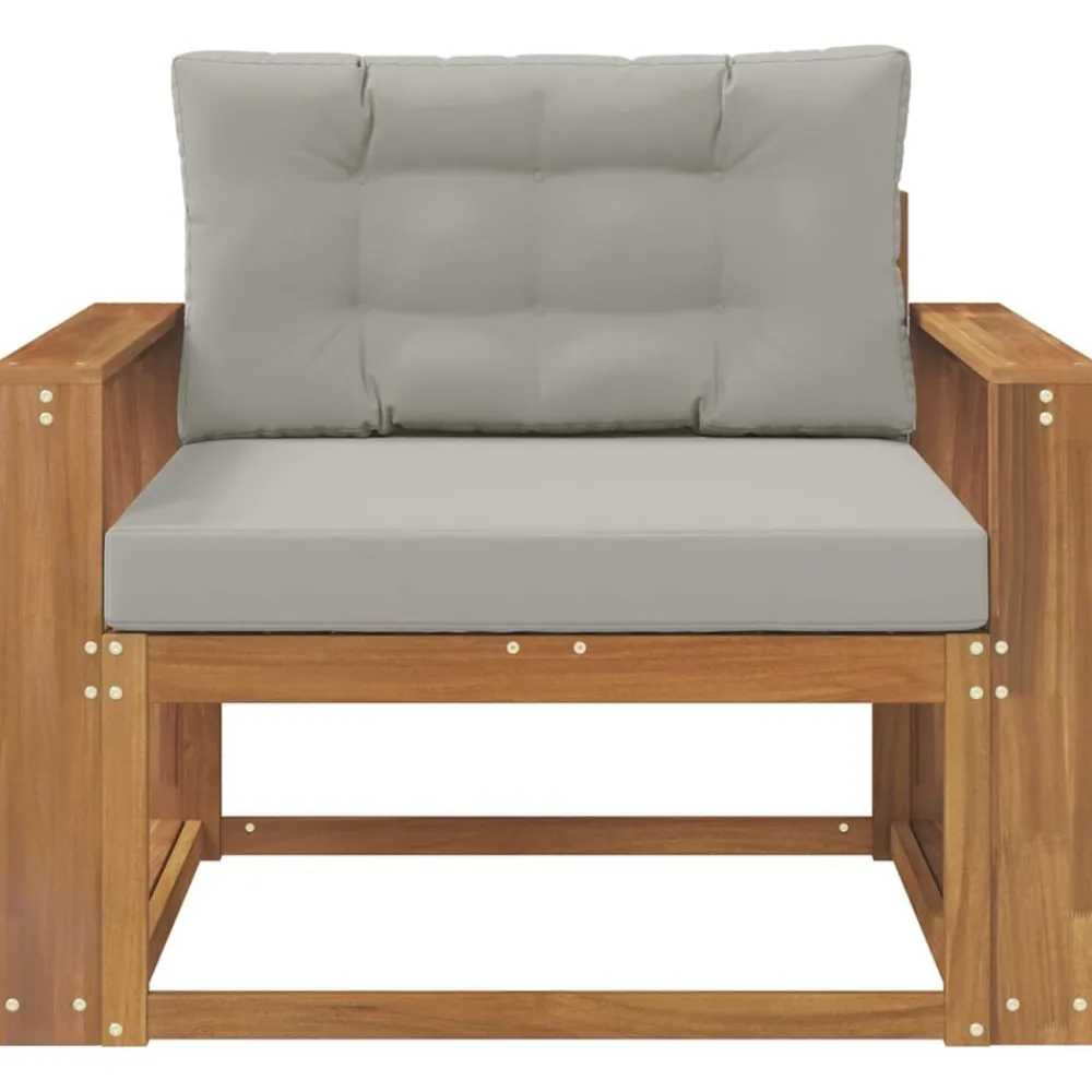 Buiten Midden Sofa Massief Acaciahout Naturel>vidaXL Outlet