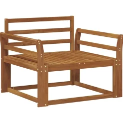 Accessoires Voor Stoelen En Banken*vidaXL Buiten Midden Sofa Massief Acaciahout Naturel