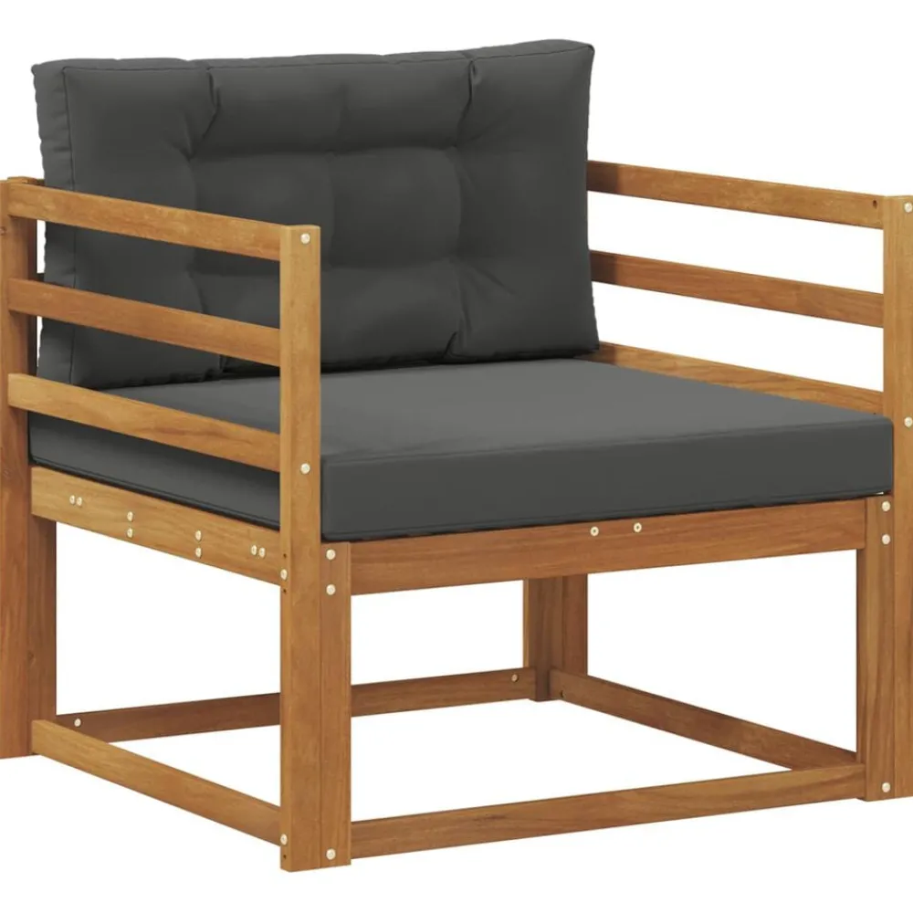 Buiten Midden Sofa Massief Acaciahout Naturel>vidaXL Hot