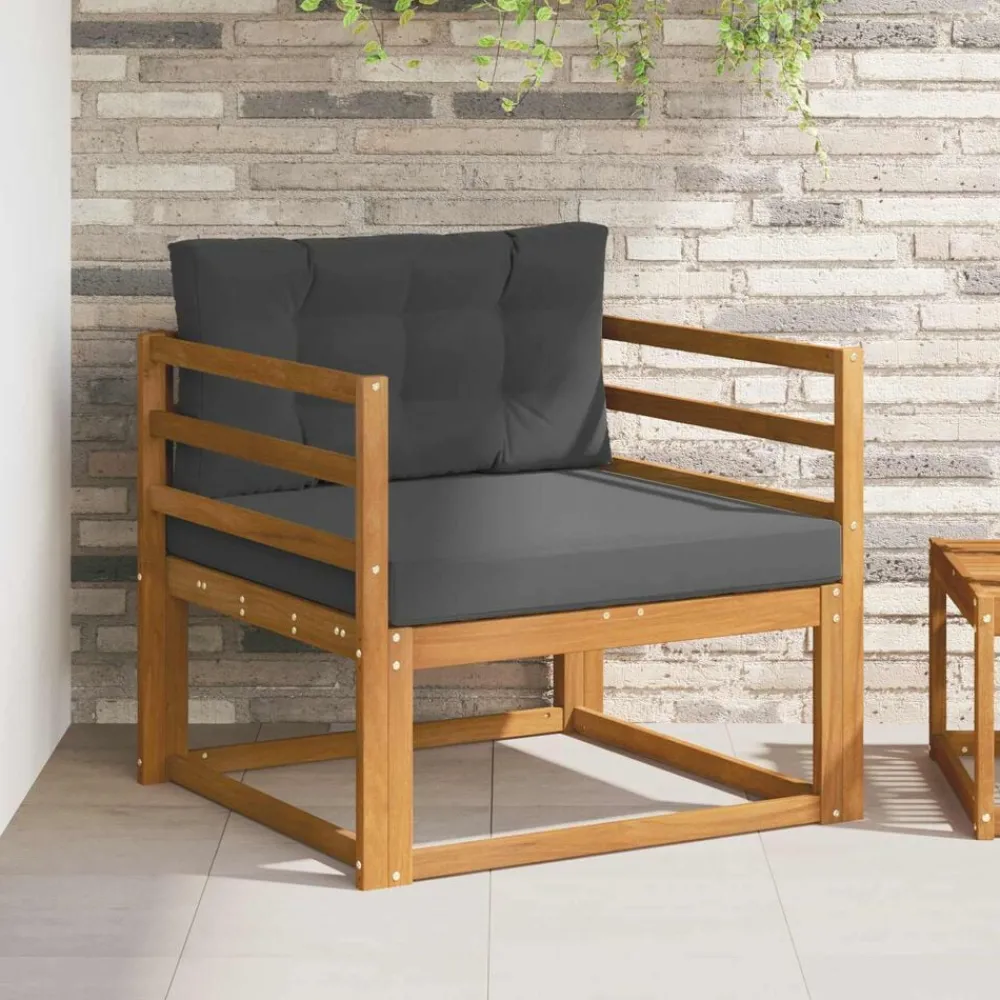 Buiten Midden Sofa Massief Acaciahout Naturel>vidaXL Hot