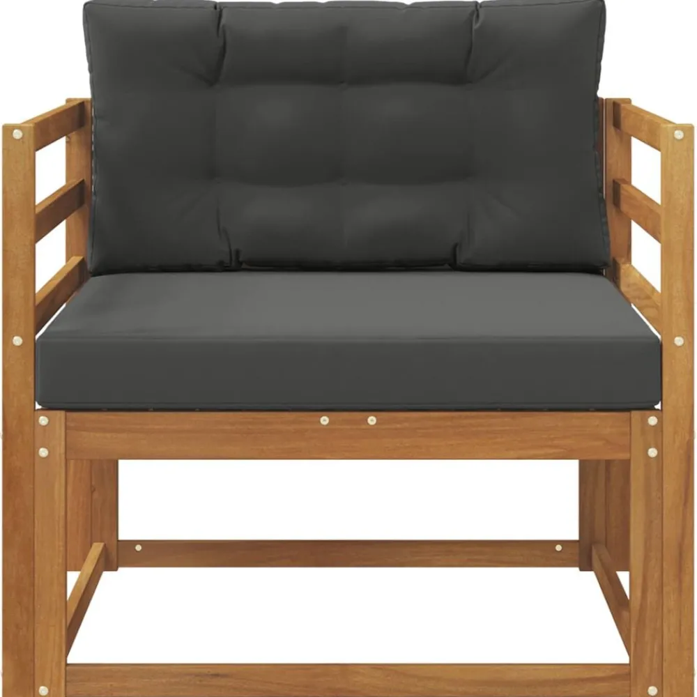Buiten Midden Sofa Massief Acaciahout Naturel>vidaXL Hot