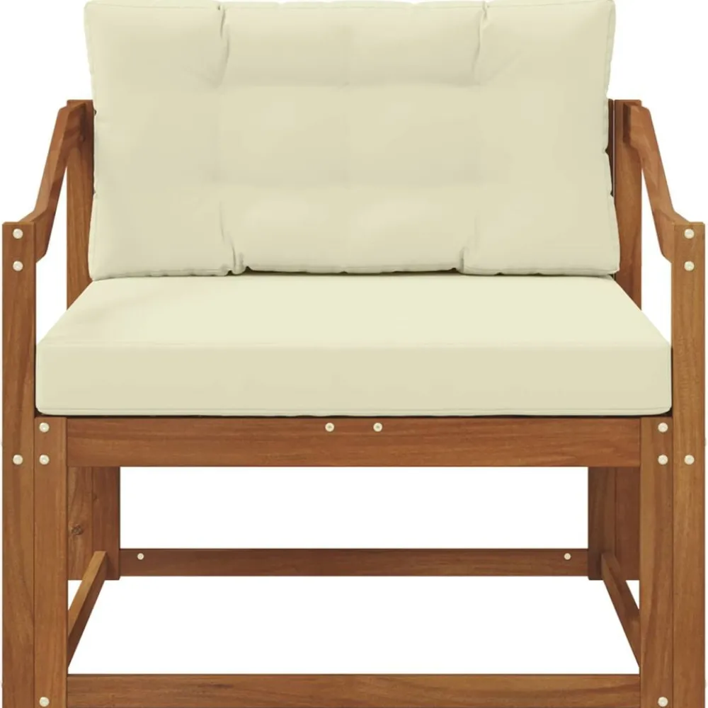 Buiten Midden Sofa Massief Acaciahout Naturel>vidaXL Best