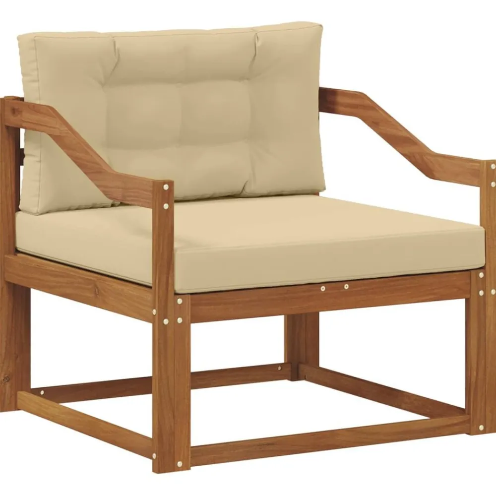 Buiten Midden Sofa Massief Acaciahout Naturel>vidaXL Hot