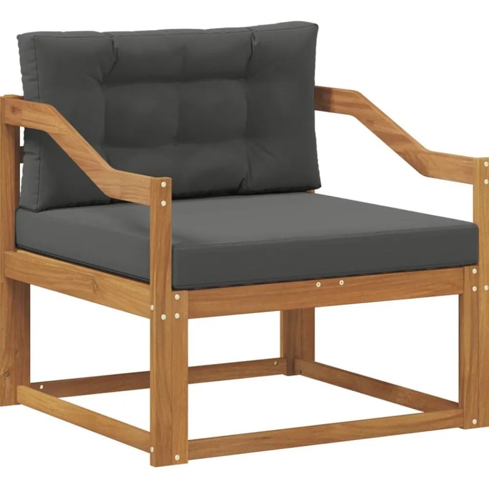 Buiten Midden Sofa Massief Acaciahout Naturel>vidaXL Discount
