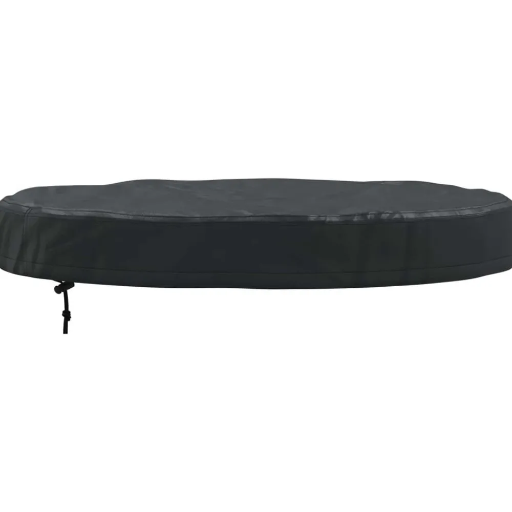 Accessoires Voor Tuinmeubelen*vidaXL Buiten Tafel Hoes Zwart 62 x 62 x 10 cm 600D Oxford Stof