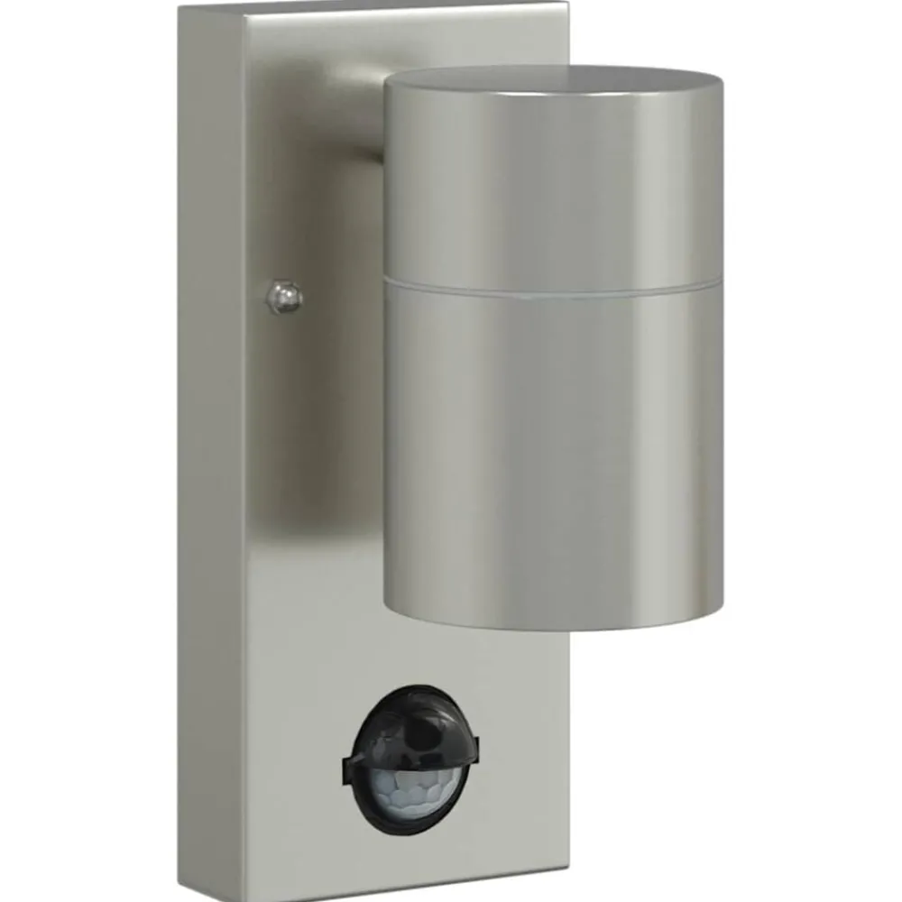Buiten Wandlamp Zilver 6,5 x 10,5 x 16 cm RVS en Glas>vidaXL Online