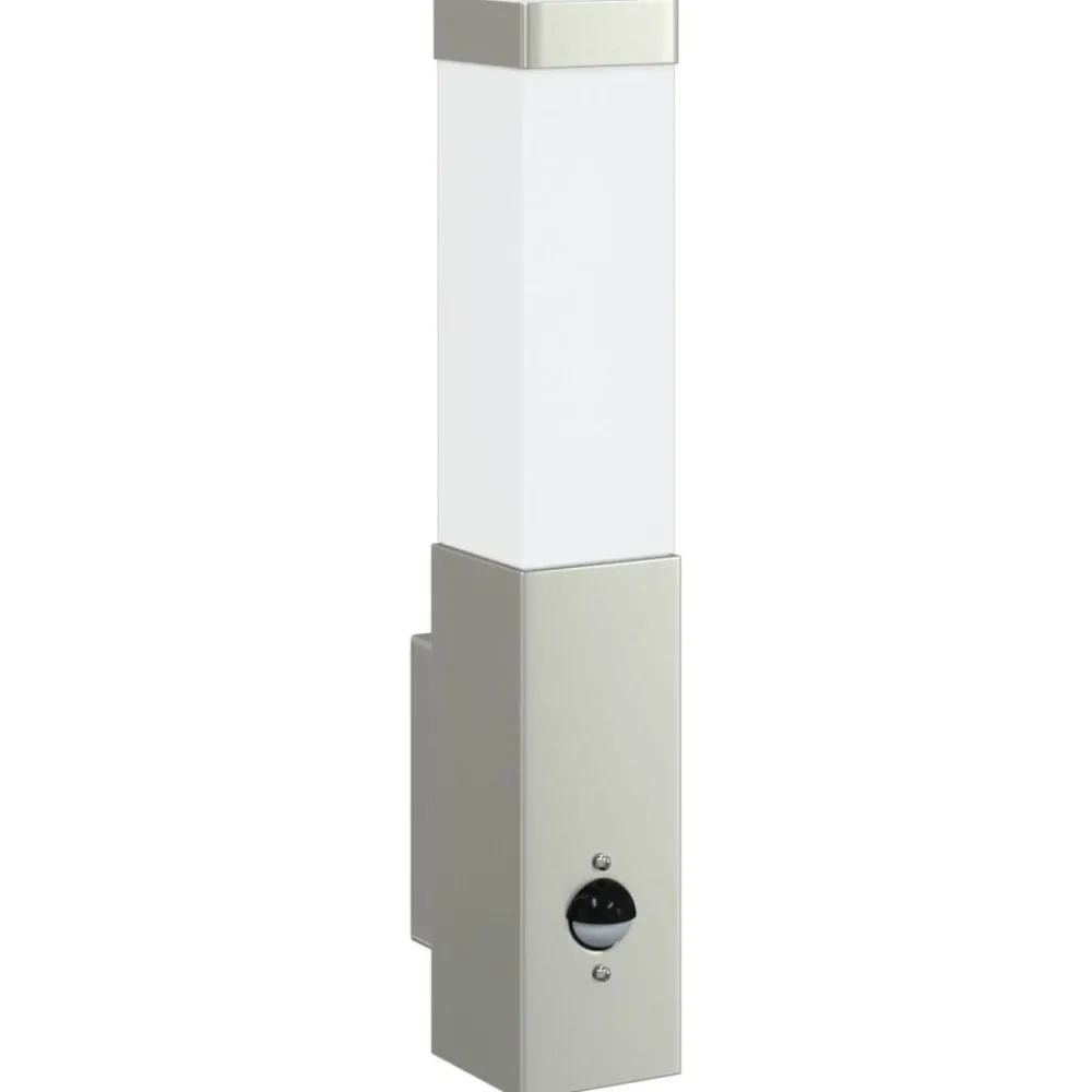 Verlichting*vidaXL Buiten Wandlamp Zilver 10.5 x 6 x 33 cm Roestvrij staal