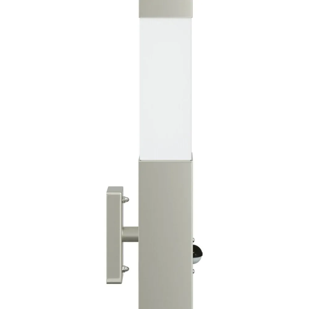 Verlichting*vidaXL Buiten Wandlamp Zilver 10.5 x 6 x 33 cm Roestvrij staal