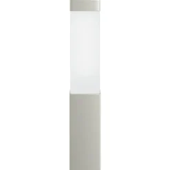 Verlichting*vidaXL Buiten Wandlamp Zilver 10.5 x 6 x 33 cm Roestvrij staal