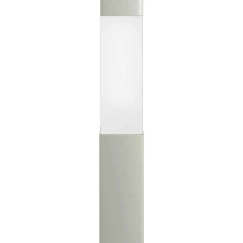 Verlichting*vidaXL Buiten Wandlamp Zilver 10.5 x 6 x 33 cm Roestvrij staal