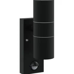 Buiten Wandlamp 7 x 10 x 22 cm RVS en Glas>vidaXL Online