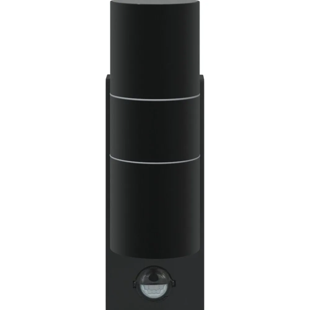 Buiten Wandlamp 7 x 10 x 22 cm RVS en Glas>vidaXL Online
