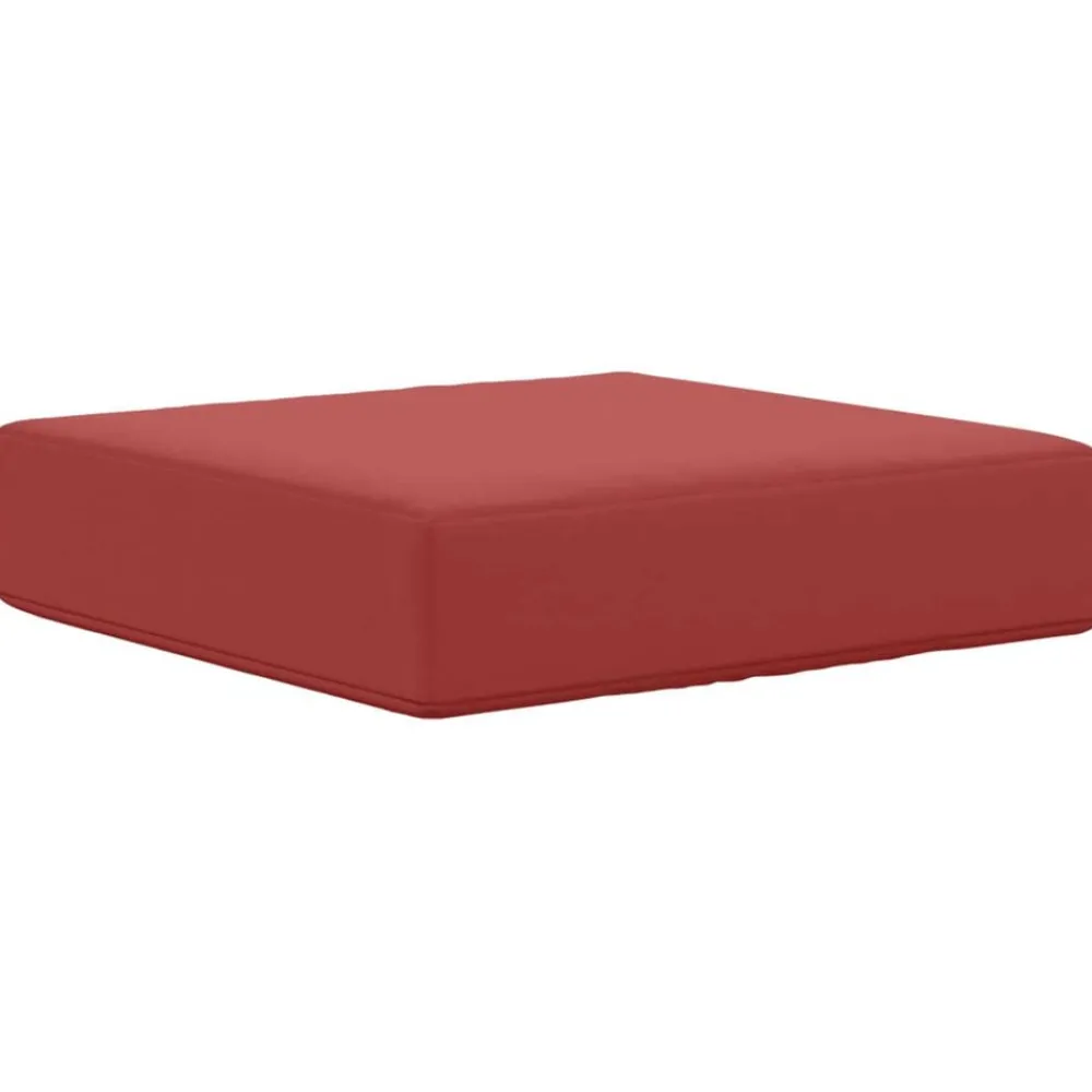 Woon- & Tuinaccessoires*vidaXL Buiten Zitkussen 40 x 40 x 8 cm 100% Polyester Wijnrood