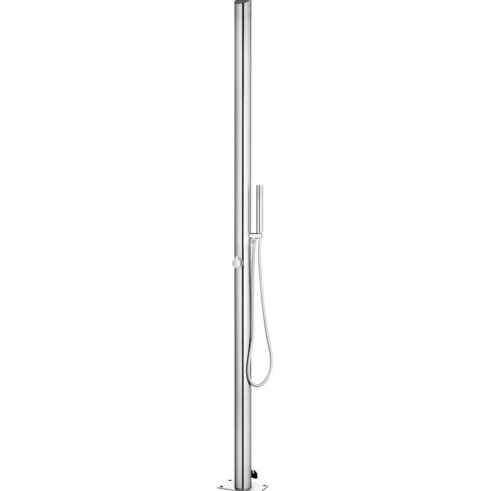 Zwembaden & Spa'S*vidaXL Buitendouche 220 cm roestvrij staal