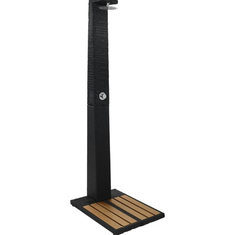 Zwembaden & Spa'S*vidaXL Buitendouche poly rattan HKC