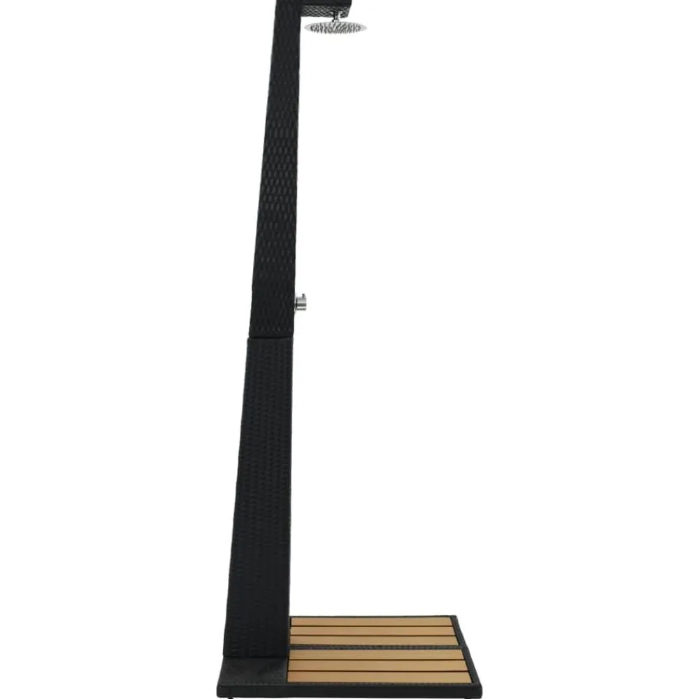 Zwembaden & Spa'S*vidaXL Buitendouche poly rattan HKC