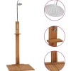 Zwembaden & Spa'S*vidaXL Buitendouche 75x75x210 cm massief teakhout
