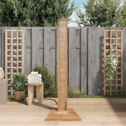 Zwembaden & Spa'S*vidaXL Buitendouche 70x75x204 cm massief teakhout