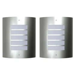 Buitenlamp RVS Falerna 2 st>vidaXL Online