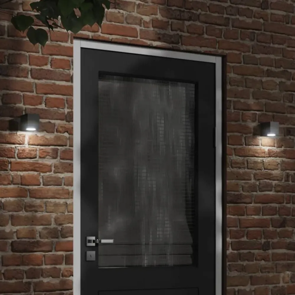 Buitenwandlamp gegoten aluminium zwart>vidaXL Discount