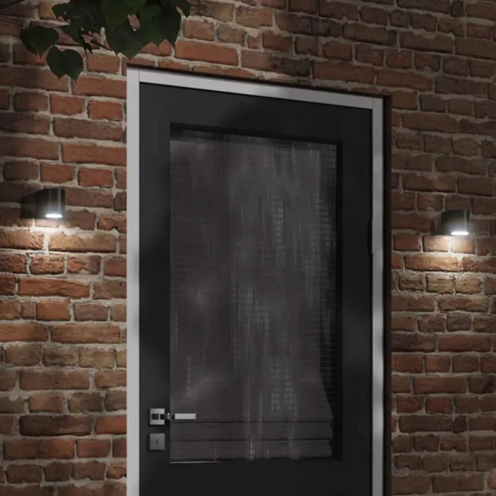 Buitenwandlamp gegoten aluminium zwart>vidaXL Discount