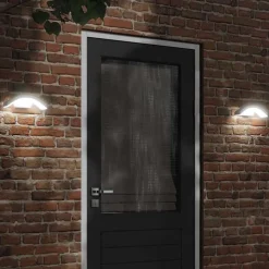 Buitenwandlamp LED met sensors gegoten aluminium>vidaXL