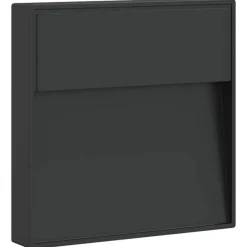 Verlichting*vidaXL Buitenwandlamp LED gegoten aluminium zwart