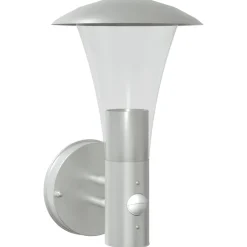 Buitenwandlamp met sensor roestvrij staal kleurig>vidaXL Discount