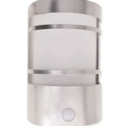Buitenwandlamp met sensor RVS><noscript><img width=