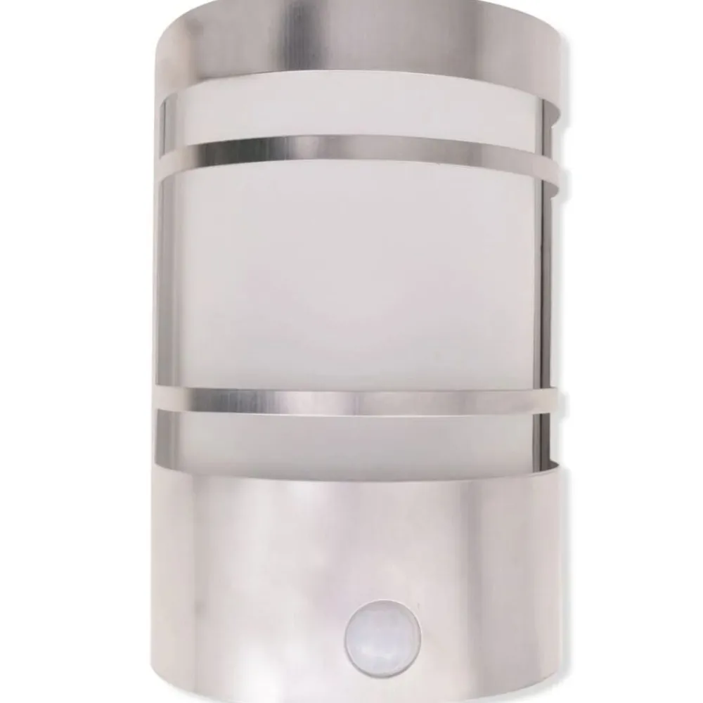 Buitenwandlamp met sensor RVS>vidaXL Discount