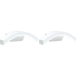 Buitenwandlampen 2 st LED gegoten aluminium>vidaXL Hot