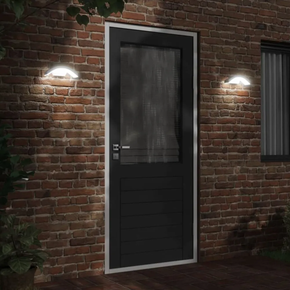 Buitenwandlampen 2 st LED gegoten aluminium>vidaXL Hot