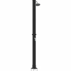 Zwembaden & Spa'S*vidaXL Buitenzonne-douche Zwart 217 cm PVC en Aluminium