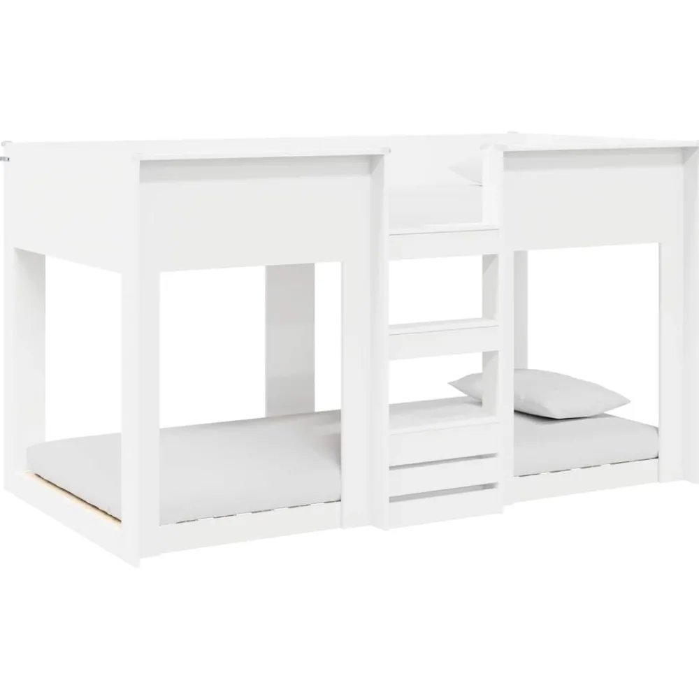 Bunk Bed voor Kinderen 75 x 190 cm Bewerkt hout>vidaXL New