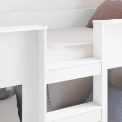 Bunk Bed voor Kinderen 75 x 190 cm Bewerkt hout><noscript><img width=