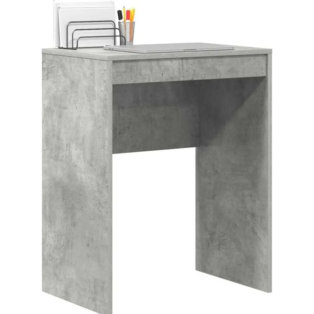 Bureau Beton Grijs 60 x 40 x 76 cm>vidaXL Outlet