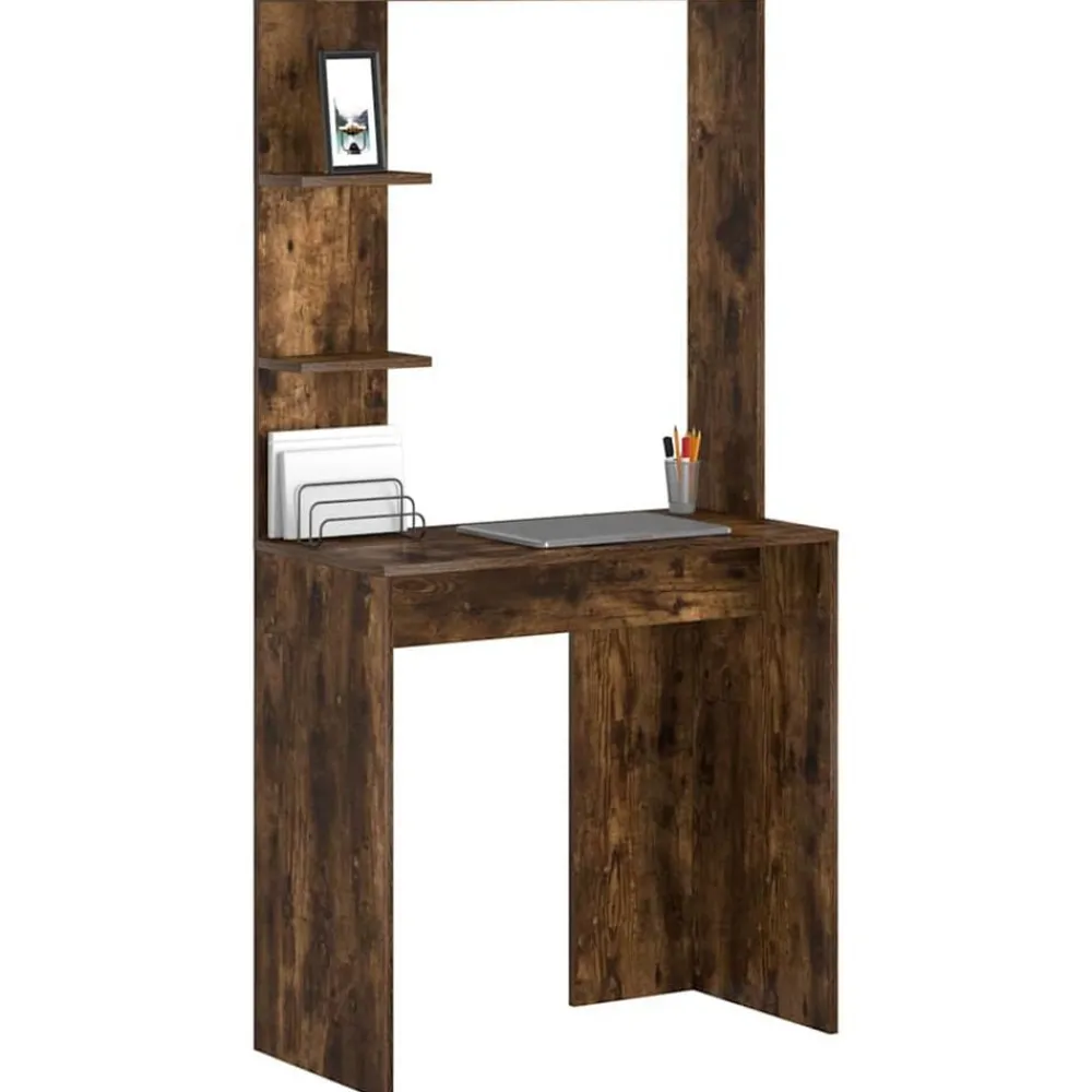 Bureau 78,5 x 37 x 154,5 cm Bewerkt hout>vidaXL Best