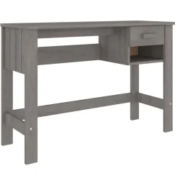 Bureau HAMAR 110x40x75 cm massief grenenhout>vidaXL Clearance