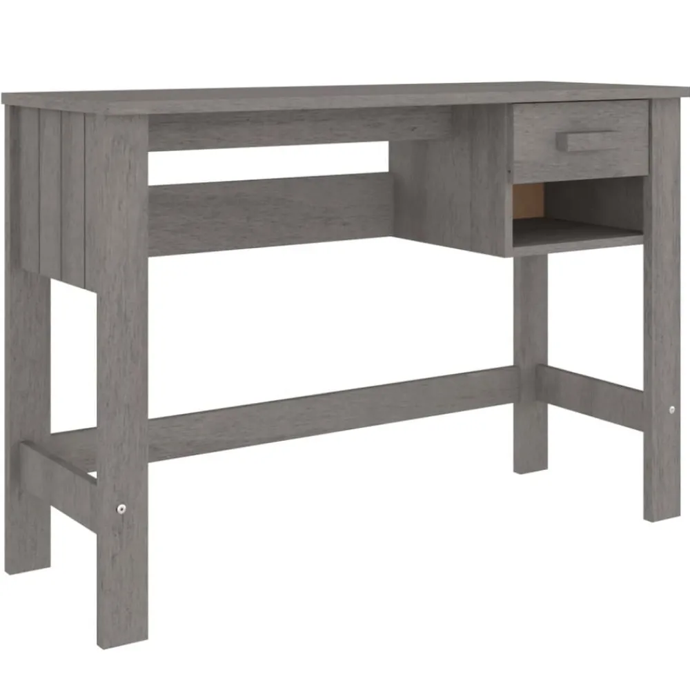 Bureau HAMAR 110x40x75 cm massief grenenhout>vidaXL Clearance