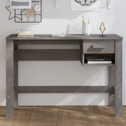 Bureau HAMAR 110x40x75 cm massief grenenhout>vidaXL Clearance