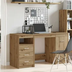 Bureau met kast Artisan Oak Engineered Wood><noscript><img width=