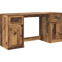 Bureau met kast 154,5 x 50 x 75 cm Bewerkt hout>vidaXL