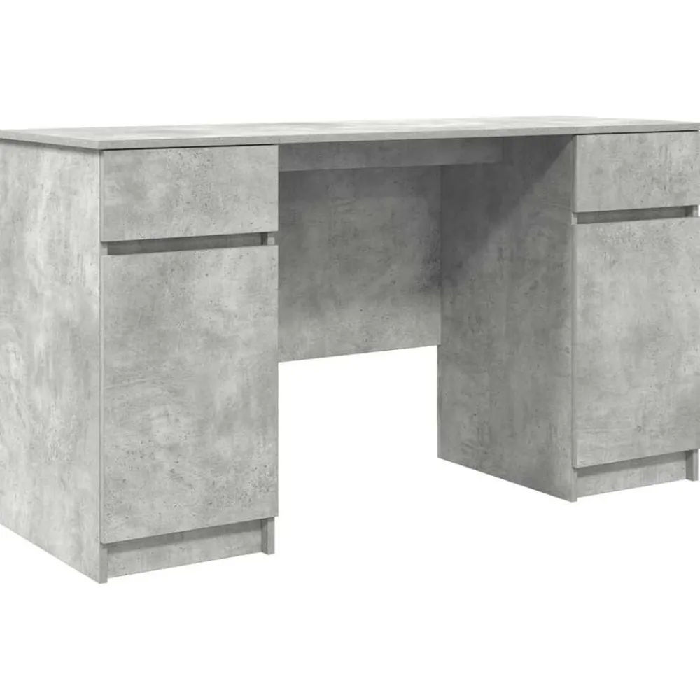 Bureau met lade 140 x 49 x 76 cm Bewerkt hout>vidaXL Online