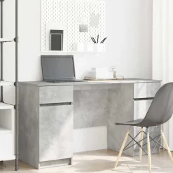 Bureau met lade 140 x 49 x 76 cm Bewerkt hout>vidaXL Online