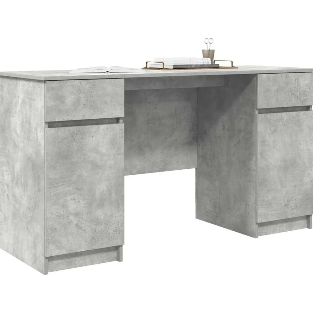 Bureau met lade 140 x 49 x 76 cm Bewerkt hout>vidaXL Online