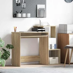 Bureau met lade 106 x 41 x 88.5 cm Bewerkt hout>vidaXL Clearance