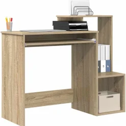 Bureau met lade 106 x 41 x 88.5 cm Bewerkt hout><noscript><img width=