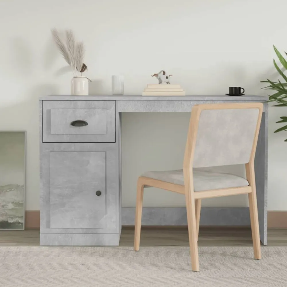 Bureau met lade 115x50x75 cm bewerkt hout>vidaXL Sale