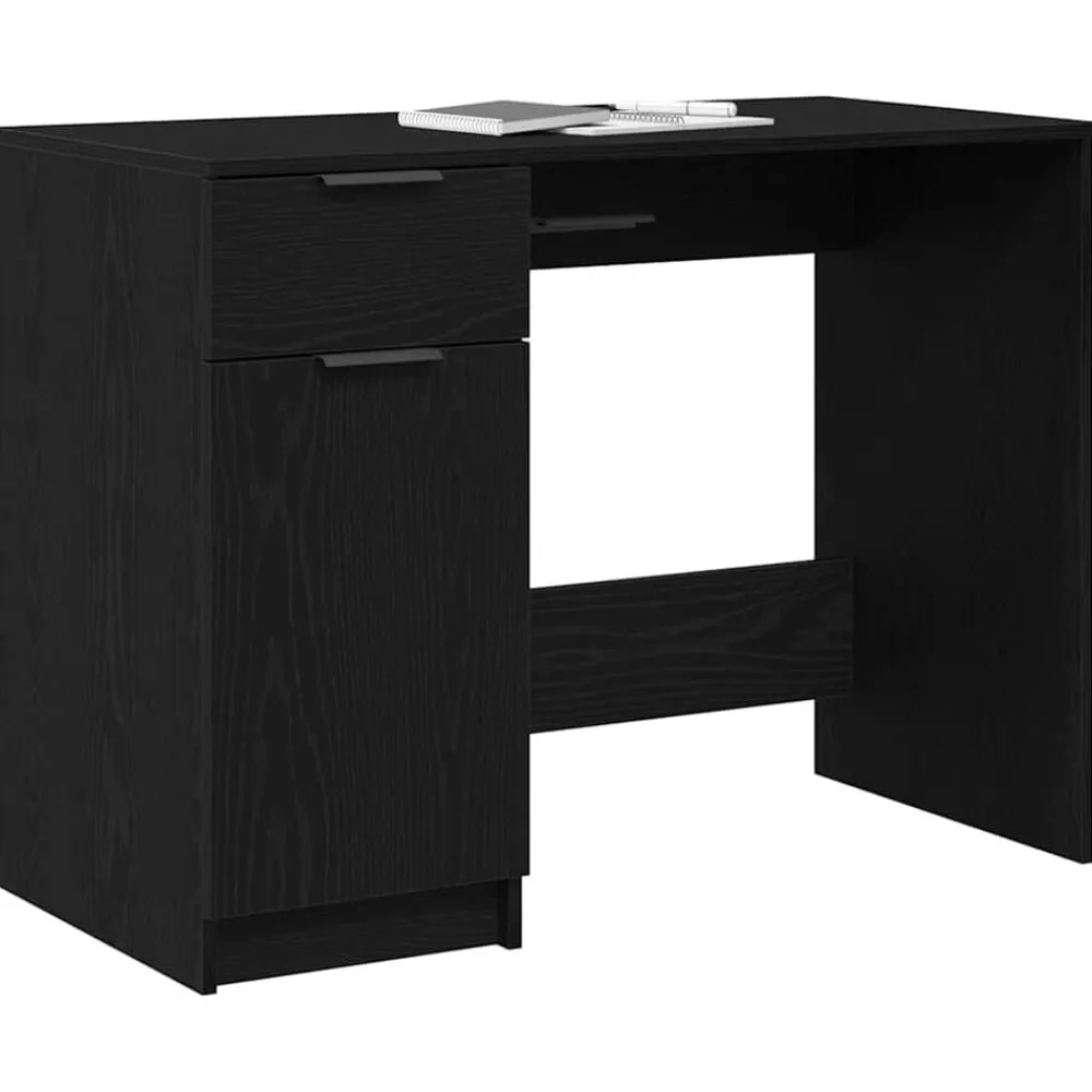 Bureau met lade 100 x 50 x 75 cm Bewerkt hout>vidaXL Hot